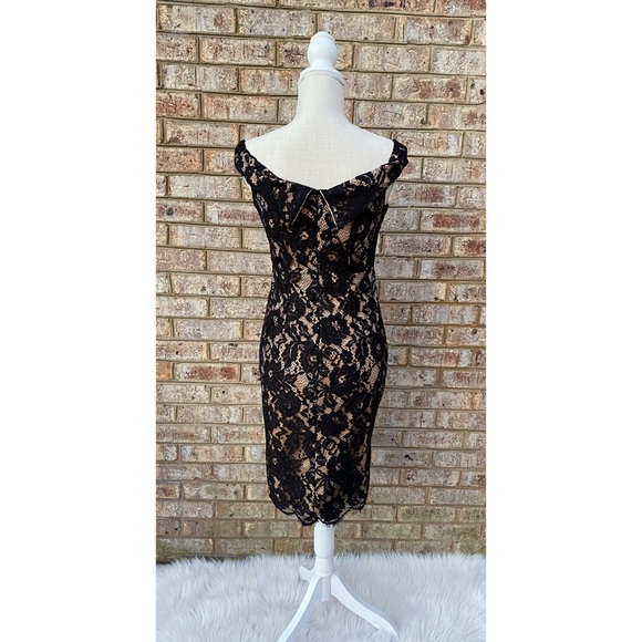 NWT Lulus Table For Two Off The Shoulder Midi Dress - Picture 7 of 10